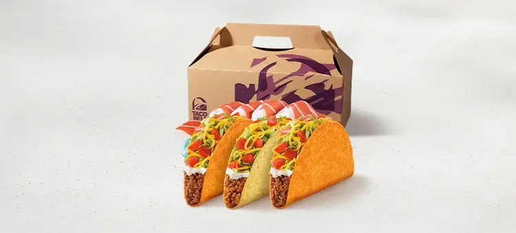 A Supreme Variety Taco Party Pack featuring a mix of crunchy and soft tacos with Supreme toppings.